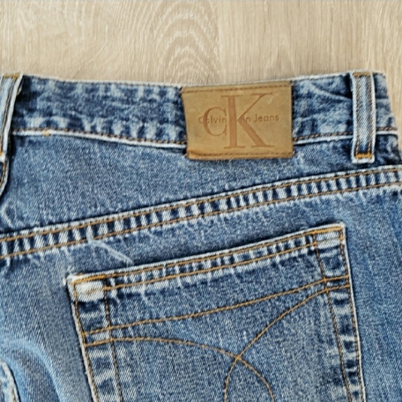 Calvin Klein Y2K Vintage Flare Jeans Size 11 - Picture 3 of 9